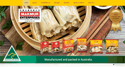 Desktop Screenshot of makmur.com.au